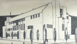 Le dessin de Mackintosh de la 'Casa para un amante del arte'