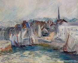 Barcos en el puerto de Honfleur