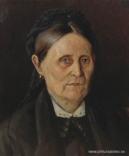 Retrato de M. M. Nesterova, la madre del artista.