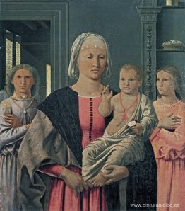 Virgen de Senigallia con el Niño y dos ángeles