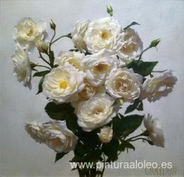 rosas blancas