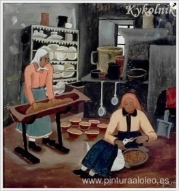 mujeres en la cocina