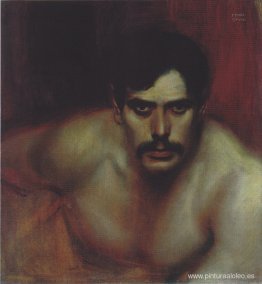 Estudio de retrato masculino (Una mala conciencia)