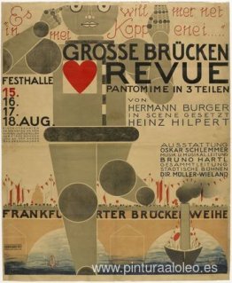 Cartel de la Great Bridge Revue (Große Brücken Revue)