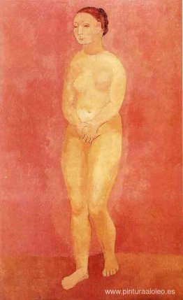 Desnudo femenino de pie