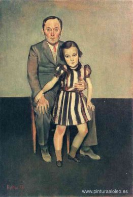 Joan Miró y su hija Dolores