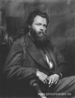 Retrato del pintor Iván Shishkin