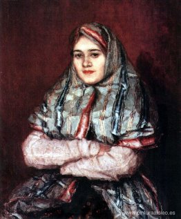 Ciudadana. Retrato de Alexandra I. Yemelyanova de soltera Schrad