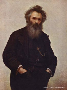 Retrato del pintor Iván Shishkin