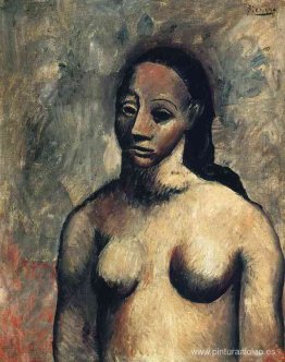 Busto de mujer desnuda