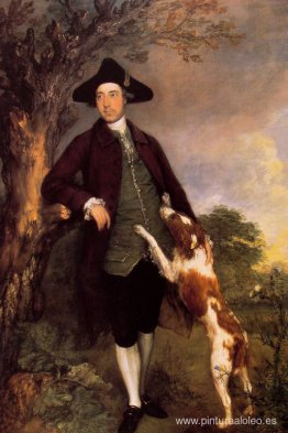 Retrato de George Venables Vernon, segundo Lord Vernon