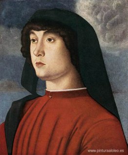 Retrato de un joven vestido de rojo