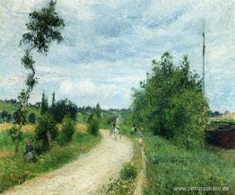 La carretera de Auvers, Pontoise