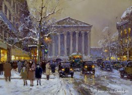 Rue Royale Madeleine, Invierno