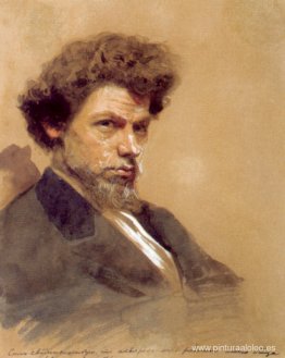 Retrato del Artista V.M. Maksimov