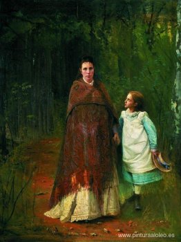 Retrato de Sofia Nikolaevna y Sophia Ivanovna Arqueología esposa