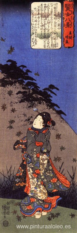 La mujer casta de Katsushika