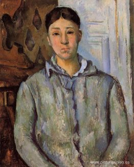 Madame Cézanne en azul