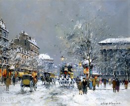 Plaza de la Madeleine, Invierno