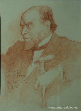 Retrato del académico A. F. Koni