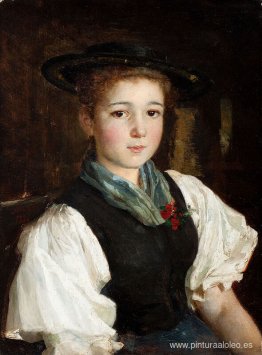 retrato de una niña