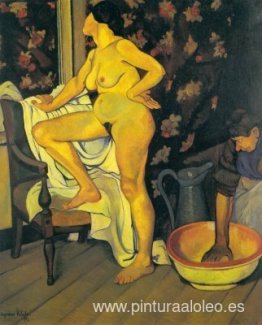 Mujer a la Toilette