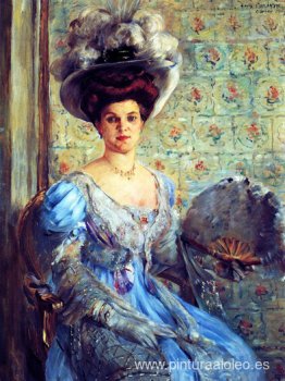 Retrato de Eleonore von Wilke, condesa Finkh