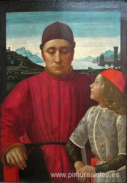 Francesco Sassetti y su hijo Teodoro