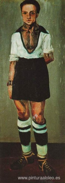 Retrato de Jaume Miravidles como futbolista