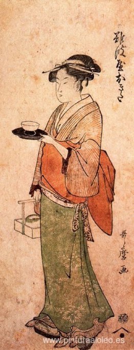 Okita la chica de la casa de té