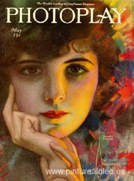 Portada del número de mayo de 1921 de Photoplay