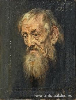 retrato de un anciano