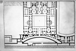 Las antigüedades romanas, t. 1, lámina XLIV. Plano del Monte Cap