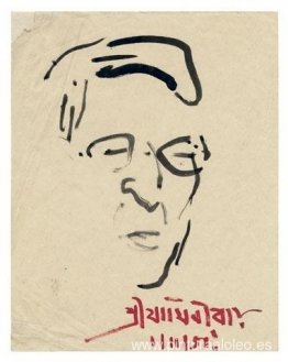 Retrato de Jamini Roy