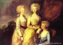 Las tres hijas mayores de Jorge III: las princesas Charlotte, Au