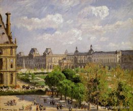 Place du Carrousel, los jardines de las Tullerías