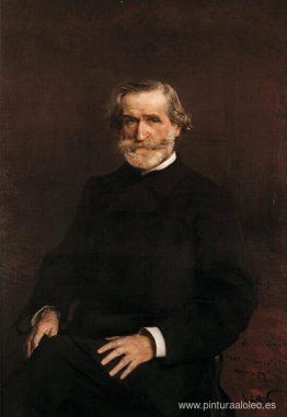 Retrato de Guiseppe Verdi (1813-1901)