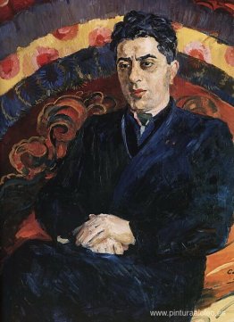 Retrato del compositor Aram Khachaturian