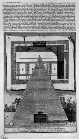 Las antigüedades romanas, t. 3, Placa XLV. Sección transversal d