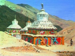 Monumentos póstumos en Ladakh