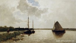 Barcos en el canal