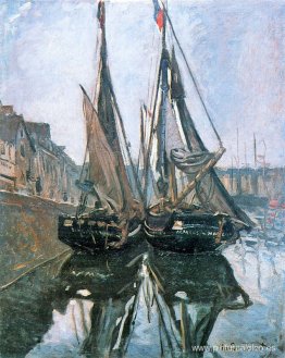 Barcos de pesca en Honfleur