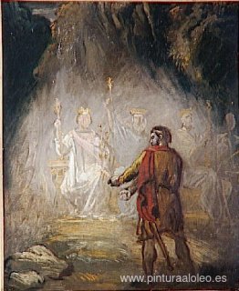 Macbeth, la aparición de los reyes