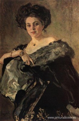 Retrato de Yevdokia Morozova