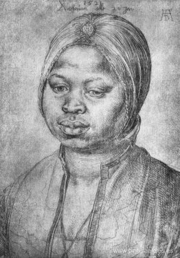 Retrato de mujer africana catherine