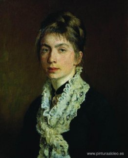 Retrato de M.P. Shevtsova, esposa de A. Shevtsov