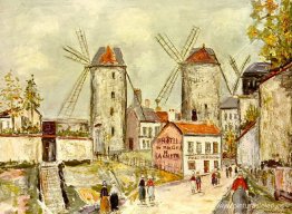 Molinos de viento de Montmartre