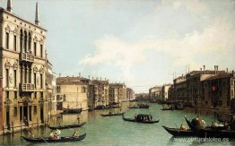 Venecia: El Gran Canal, mirando al noreste desde el Palazzo Balb