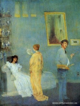 Whistler en su estudio