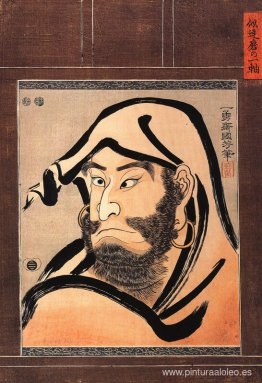 Retrato de Daruma